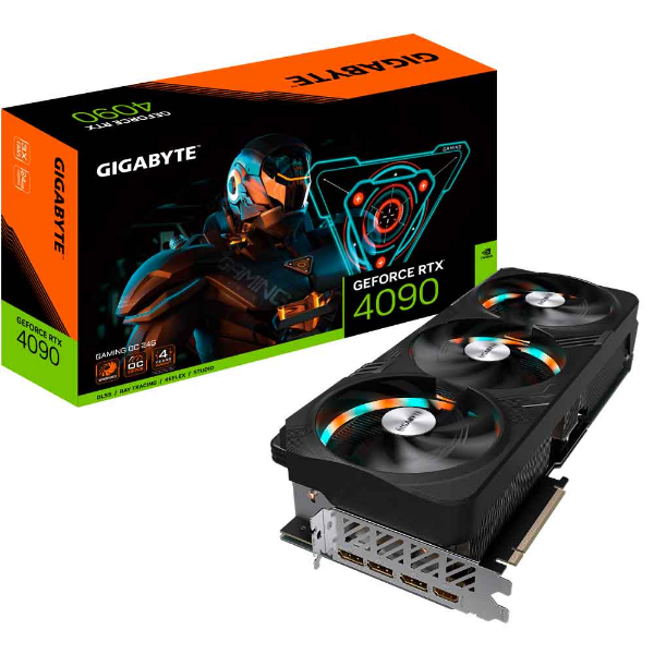 Imagem de Processador Gráfico Gigabyte Geforce Rtx 4090, 24gb, Gddr6x, Gaming Oc, 384bits - Gv-N4090gaming Oc-24gd