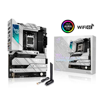 Mostrar detalhes de Placa Mae Asus Rog Strix X670e-A Gaming, Wi-Fi, Ddr5, Am5, Atx Imagem de Placa Mae Asus Rog Strix X670e-A Gaming, Wi-Fi, Ddr5, Am5, Atx