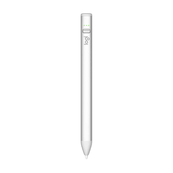 Imagem de Lapis Digital Logitech Crayon Para Ipad - Prata - 914-000083