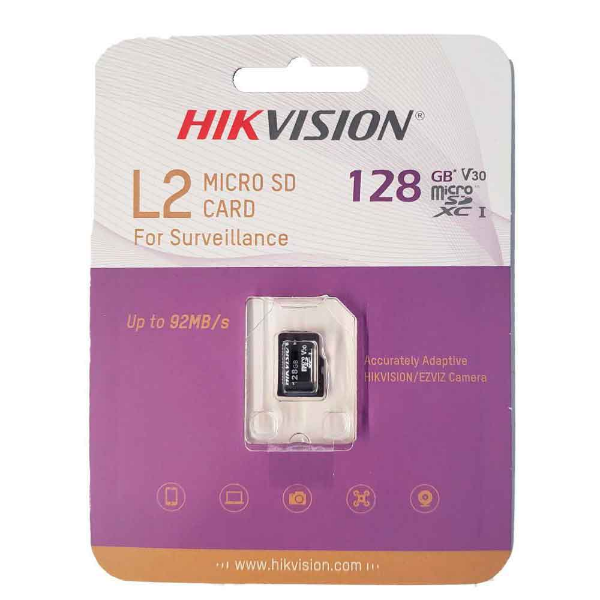 Imagem de Cartao De Memoria Hikvision Microsdxc L2 Class 10uhs-I 128gb - Hs-Tf-L2(Std)/128g/P