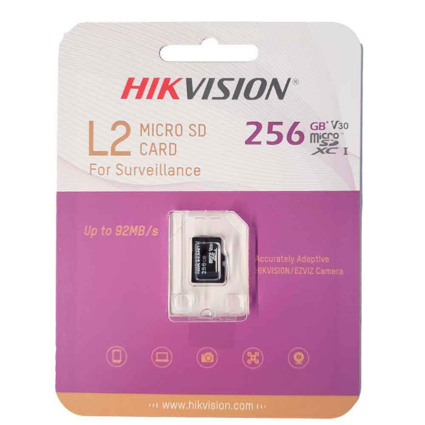 Imagem de Cartao De Memoria Hikvision Microsdxc L2 Class 10uhs-I 256gb - Hs-Tf-L2/256g
