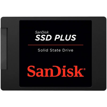 Mostrar detalhes de SSD Sandisk Plus 480GB, 2.5", Sata III 6Gb/s - SDSSDA-480G-G26 Imagem de SSD Sandisk Plus 480GB, 2.5", Sata III 6Gb/s - SDSSDA-480G-G26