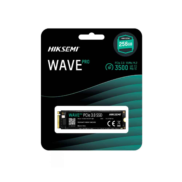 Imagem de SSD Hiksemi Wave Pro, 256GB, M.2 2280, PCIE 3.0 - HS-SSD-WAVE Pro(P) 256G