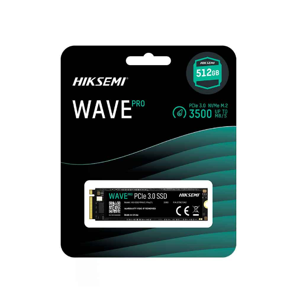Imagem de SSD Hiksemi Wave Pro, 512GB, M.2 2280, PCIE 3.0 - HS-SSD-WAVE Pro(P) 512G