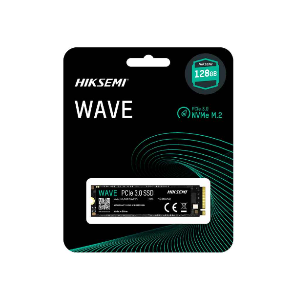 Imagem de SSD Hiksemi Wave, 128GB, M.2 2280, PCIE 3.0 - HS-SSD-WAVE(P) 128G