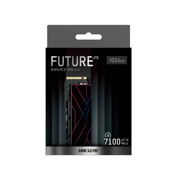 Imagem de SSD Hiksemi Future Lite, 1024GB, M.2 2280, PCIE 4.0 - HS-SSD-FUTURE Lite 1024G