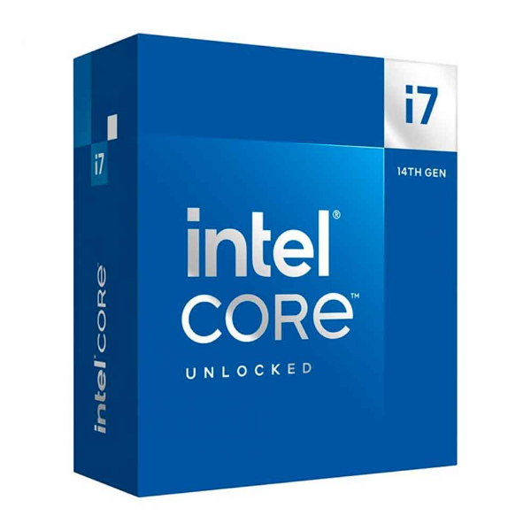 Imagem de Processador Intel Core i7-14700KF, Turbo ate 5.6GHz, 20-Cores, 28-Threads, 33MB Cache, LGA1700 - BX8071514700KF