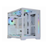 Imagem de GABINETE GAMER K-MEX CG-W12A SPACEX WHITE MICRO ATX OPEN FRAME SEM FAN