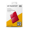 Imagem de HD Externo WD My Passport, 4TB, 2.5", USB 3.0 - Vermelho - WDBPKJ0040BRD