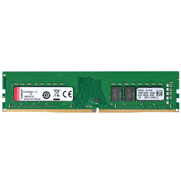 Imagem de 16GB RAM MEMORIA KINGSTON 16GB DDR4-2400MHZ KVR26N19D8-16