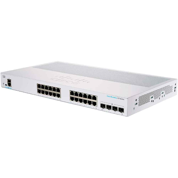 Imagem de Switch Cisco CBS350-24T-4G, 24x 10/100/1000, 4x SFP