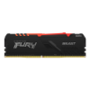 Imagem de MEMORIA KINGSTON FURY BEAST RGB 8GB DDR4 3200MHZ 1.35V BLACK DESKTOP -KF432C16BBA/8