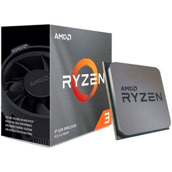 Imagem de Processador AMD Ryzen 3 4100 3.8GHz (4.0GHz Turbo), 4-Core, 8-Threads, 4MB Cache, AM4 - 100-100000510BOX