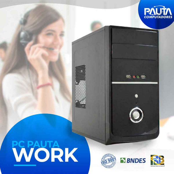 Imagem de PC PAUTA WORK I3-10105/ 8GB/ 512GB SSD/ FREEDOS
