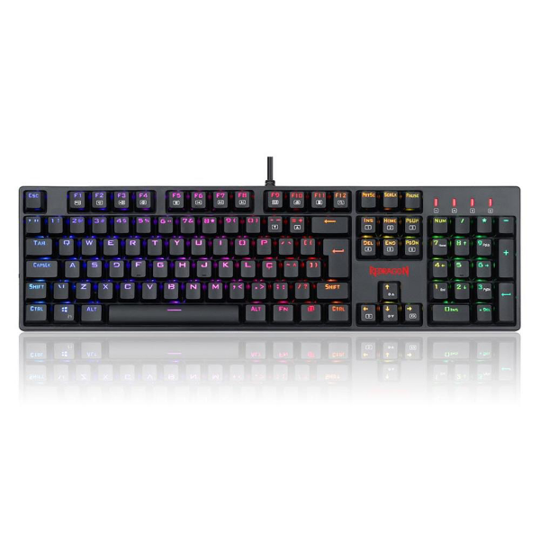 Imagem de Teclado Gamer Redragon Surara Pretoazul Switch Otico Mecanic
