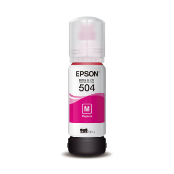 Mostrar detalhes de Garrafa/Refil De Tinta Epson T504320-Al Magenta P/ L4150 L4160 L6171 Imagem de Garrafa/Refil De Tinta Epson T504320-Al Magenta P/ L4150 L4160 L6171