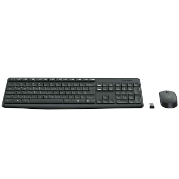 Mostrar detalhes de Combo Teclado E Mouse Sem Fio Logitech Mk235 - 920-007903 Imagem de Combo Teclado E Mouse Sem Fio Logitech Mk235 - 920-007903
