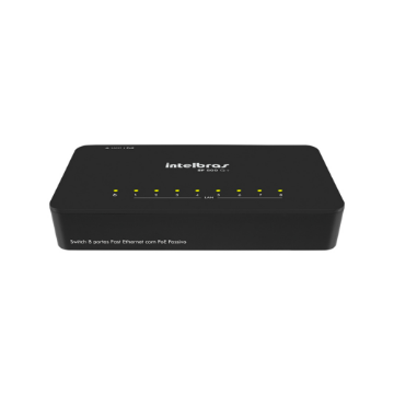 Mostrar detalhes de Switch Intelbras SF 800 Q+, 8P Fast Ethernet - 4760020 Imagem de Switch Intelbras SF 800 Q+, 8P Fast Ethernet - 4760020