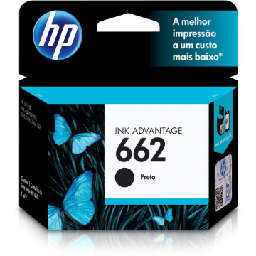 Mostrar detalhes de Tinta Para Impressora Cartucho Hp Cz103ab N662 Preto Imagem de Tinta Para Impressora Cartucho Hp Cz103ab N662 Preto
