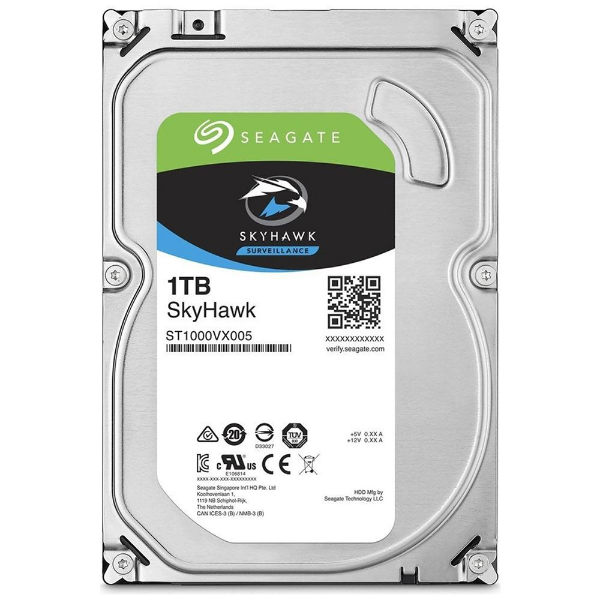 Imagem de Hd Seagate Surveillance Skyhawk 1tb 3.5p Cache 64mb Sata