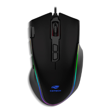 Mostrar detalhes de Mouse Gamer C3tech Usb Fury Preto - Mg-520bk Imagem de Mouse Gamer C3tech Usb Fury Preto - Mg-520bk