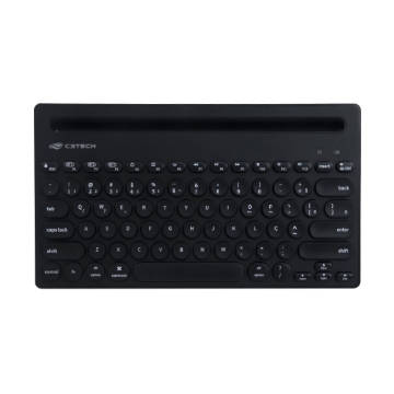 Mostrar detalhes de Teclado C3tech S/ Fio Rc Nano E Bluetooth Preto - K-Bt200bk Imagem de Teclado C3tech S/ Fio Rc Nano E Bluetooth Preto - K-Bt200bk