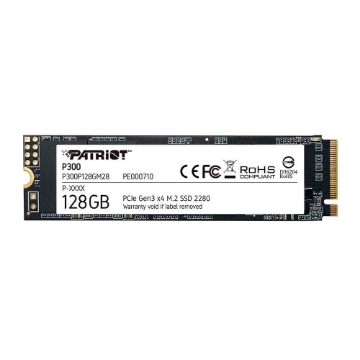 Mostrar detalhes de Ssd Patriot P300 128gb M.2 2280 Nvme Pcie Gen 3x4 - P300p128gm28 Imagem de Ssd Patriot P300 128gb M.2 2280 Nvme Pcie Gen 3x4 - P300p128gm28
