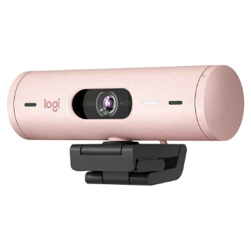 Mostrar detalhes de Webcam Full Hd Logitech Brio 500 - Rosa - 960-001418 Imagem de Webcam Full Hd Logitech Brio 500 - Rosa - 960-001418