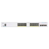 Imagem de Switch Cisco CBS350-24FP-4G, 24x 10/100/1000 PoE+, 4x SFP