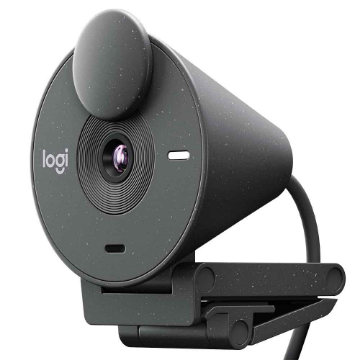 Mostrar detalhes de Webcam Full Hd Logitech Brio 300 - Grafite - 960-001413 Imagem de Webcam Full Hd Logitech Brio 300 - Grafite - 960-001413