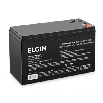 Mostrar detalhes de Bateria Selada De Chumbo Vrla 12v 7ah Elgin Imagem de Bateria Selada De Chumbo Vrla 12v 7ah Elgin