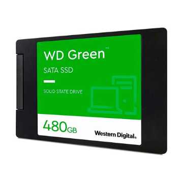 Mostrar detalhes de SSD WD Green 480GB 2,5" - WDS480G3G0A Imagem de SSD WD Green 480GB 2,5" - WDS480G3G0A