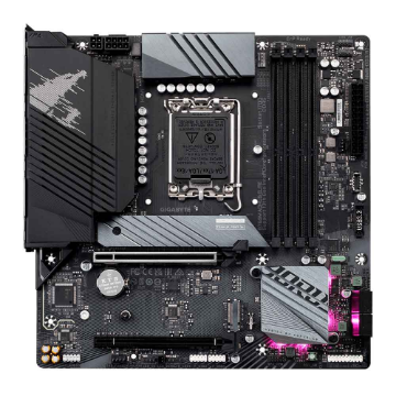 Mostrar detalhes de Placa Mae Gigabyte B760M Aorus Elite, DDR5, LGA1700, Micro ATX Imagem de Placa Mae Gigabyte B760M Aorus Elite, DDR5, LGA1700, Micro ATX