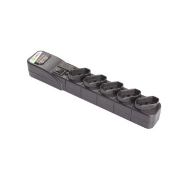 Mostrar detalhes de Regua Filtro De Linha 5 Tomadas Pt Preto Cabo De 1,20m - A2262 - Ipec Imagem de Regua Filtro De Linha 5 Tomadas Pt Preto Cabo De 1,20m - A2262 - Ipec