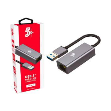 Mostrar detalhes de Cabo Adaptador Santana Usb 3.0 Para Lan - 10/100/1000mbps Imagem de Cabo Adaptador Santana Usb 3.0 Para Lan - 10/100/1000mbps