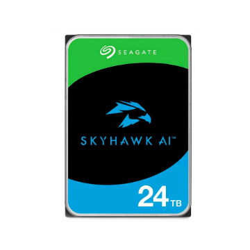 Mostrar detalhes de HD Seagate SkyHawk AI Surveillance, 24TB, 3.5", 512MB, SATA 6GB/s - ST24000VE002 Imagem de HD Seagate SkyHawk AI Surveillance, 24TB, 3.5", 512MB, SATA 6GB/s - ST24000VE002