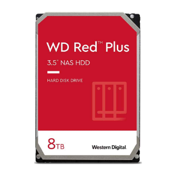 Mostrar detalhes de HD WD Red Plus NAS, 8TB, 3.5", 5640RPM, 256MB, SATA - WD80EFPX Imagem de HD WD Red Plus NAS, 8TB, 3.5", 5640RPM, 256MB, SATA - WD80EFPX