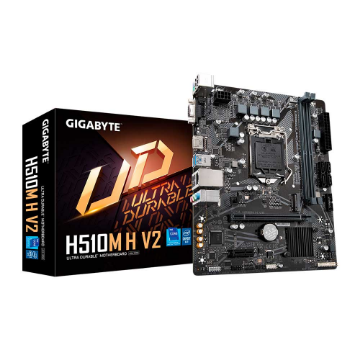 Mostrar detalhes de Placa Mãe Gigabyte H510M H V2 (rev. 2.0), DDR4, LGA1200, Micro ATX Imagem de Placa Mãe Gigabyte H510M H V2 (rev. 2.0), DDR4, LGA1200, Micro ATX