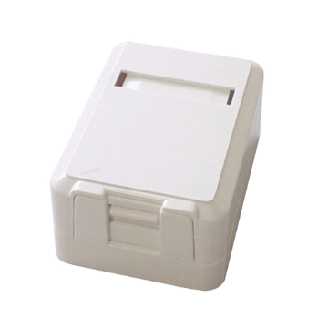 Mostrar detalhes de Caixa Caixa Sobrepor Conector Femea 1keystone Modelo Cat5e Cat6 Imagem de Caixa Caixa Sobrepor Conector Femea 1keystone Modelo Cat5e Cat6