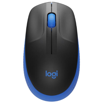 Mostrar detalhes de Mouse Sem Fio Logitech M190 - Azul - 910-005903 Imagem de Mouse Sem Fio Logitech M190 - Azul - 910-005903