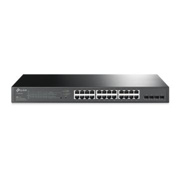 Mostrar detalhes de Switch Smart Gigabit 24 Portas Poe+ E 4 Slots Sfp Jetstream Tp-Link Tl-Sg2428p Imagem de Switch Smart Gigabit 24 Portas Poe+ E 4 Slots Sfp Jetstream Tp-Link Tl-Sg2428p