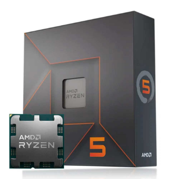 Hd Store Processador Amd Ryzen 5 7600x 4.7ghz (5.3ghz Turbo), 6-Core, 12-Threads, 32mb Cache, Am5 - 100-100000593wof image