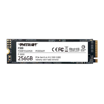 Mostrar detalhes de Ssd Patriot P300 256gb M.2 2280 Nvme Pcie Gen 3x4 - P300p256gm28 Imagem de Ssd Patriot P300 256gb M.2 2280 Nvme Pcie Gen 3x4 - P300p256gm28