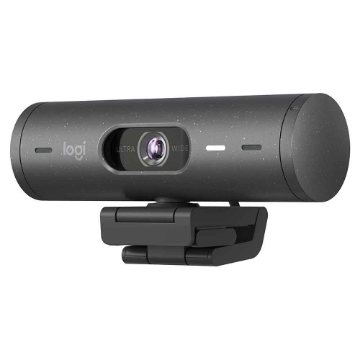 Mostrar detalhes de Webcam Full Hd Logitech Brio 500 - Grafite - 960-001412 Imagem de Webcam Full Hd Logitech Brio 500 - Grafite - 960-001412