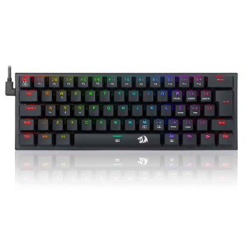 Mostrar detalhes de Teclado Mecanico Gamer Redragon Anivia Preto Rgb Com Switch Marrom Abnt-2  K614-Rgb (Pt-Brown) Imagem de Teclado Mecanico Gamer Redragon Anivia Preto Rgb Com Switch Marrom Abnt-2  K614-Rgb (Pt-Brown)