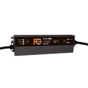 Mostrar detalhes de Fonte Blindada Fc Fontes 12v 10a 120w Ip67 Fc1210bn Imagem de Fonte Blindada Fc Fontes 12v 10a 120w Ip67 Fc1210bn