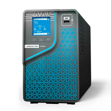 Mostrar detalhes de Nobreak Sms Gamer 2000va/1400w Senoidal Interativo Ent 115/ 220v Sai 115/ 220v - 29601 Imagem de Nobreak Sms Gamer 2000va/1400w Senoidal Interativo Ent 115/ 220v Sai 115/ 220v - 29601