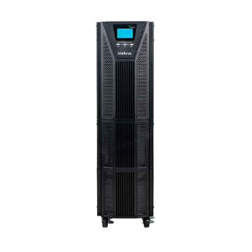 Nobreak Senoidal Intelbras DNB 10.0 kVA TW 220V, 10000VA, 10000W, Entrada: 220V, Saida: 220V, Torre, Online - 4822053