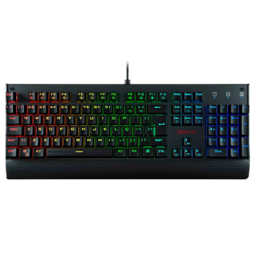 Mostrar detalhes de TECLADO REDRAGON MECANICO KALA RGB SWITCH MARROM K557RGB (PT-BROWN) Imagem de TECLADO REDRAGON MECANICO KALA RGB SWITCH MARROM K557RGB (PT-BROWN)