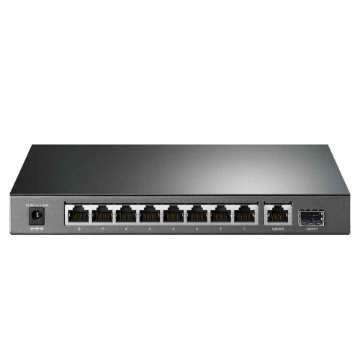 Mostrar detalhes de Switch TP-Link TL-SG1210P, 8P RJ45 PoE+ 10/100/1000, 1P RJ45 10/100/1000, 1P SFP Gigabit - TPN0257 Imagem de Switch TP-Link TL-SG1210P, 8P RJ45 PoE+ 10/100/1000, 1P RJ45 10/100/1000, 1P SFP Gigabit - TPN0257
